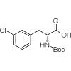 N-叔丁氧羰基-D-3-氯苯丙氨酸