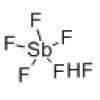 氢六氟锑酸盐