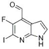 5-Fluoro-6-iodo-1H-pyrrolo[2,3-b]pyridine-4-carbaldehyde
