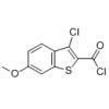 3-氯-6-甲氧基苯并[B]噻吩-2-甲酰氯