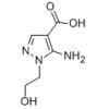 5-氨基-(2-羟乙基)-4-吡唑甲酸