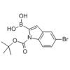  1-BOC-5-溴吲哚-2-硼酸 