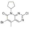 6-溴-2-氯-8-环戊基-5-甲基-吡啶并[2,3-D]嘧啶-7(8H)-酮