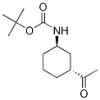 反式-1-乙酰基-3-(BOC-氨基)环己烷