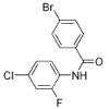 4-溴-N-(2-氟-4-氯苯基)苯甲酰胺